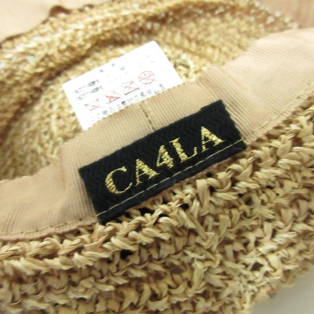 CA4LA(カシラ)のカシラ ハット - ベージュ ストローハット レディースの帽子(ハット)の商品写真