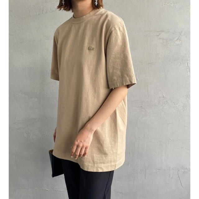 LACOSTE(ラコステ)のLACOSTE/ラコステ　クラシックフィット ワンポイントロゴTシャツ レディースのトップス(Tシャツ(半袖/袖なし))の商品写真