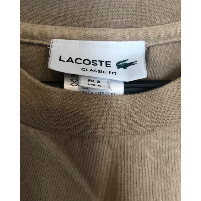 LACOSTE(ラコステ)のLACOSTE/ラコステ　クラシックフィット ワンポイントロゴTシャツ レディースのトップス(Tシャツ(半袖/袖なし))の商品写真