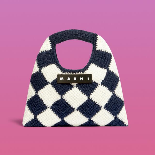 MARNI MARKET DIAMONDスモールバッグレディース