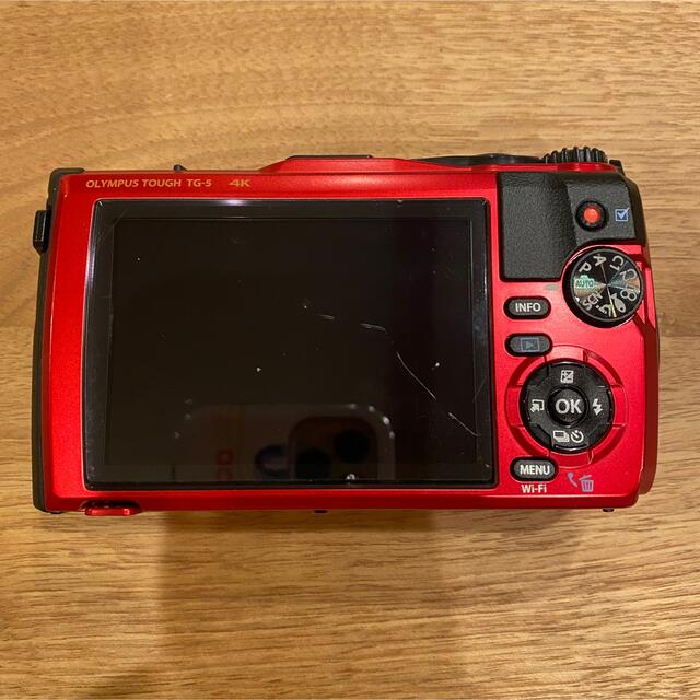 コンパクトデジタルカメラ Tough TG-5 オリンパス 赤