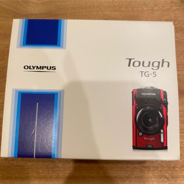 OLYMPUS(オリンパス)の コンパクトデジタルカメラ Tough TG-5 オリンパス　赤 スマホ/家電/カメラのカメラ(コンパクトデジタルカメラ)の商品写真