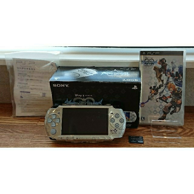 PSP-3000本体キングダムハーツエディション＆バースバイスリーブ ...