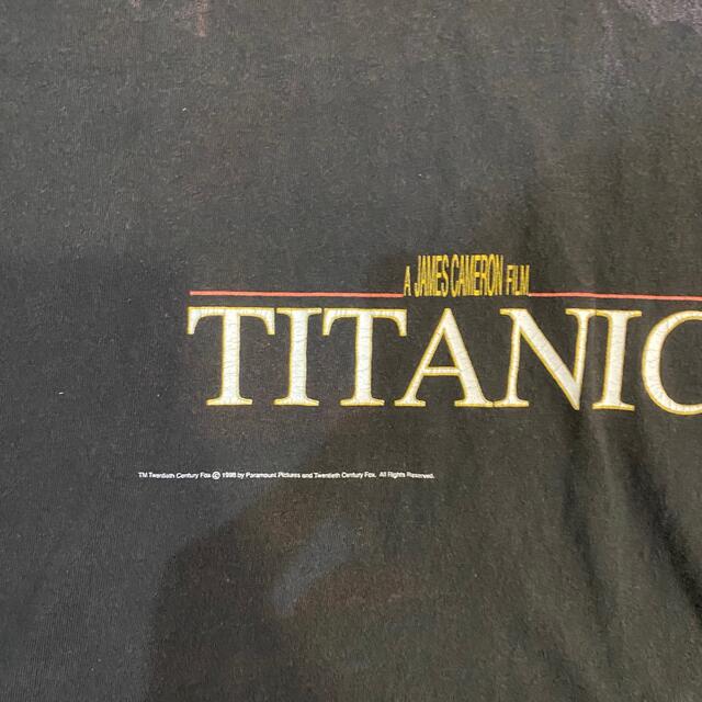 タイタニック tシャツ 90s 1998年 コピーライト 2