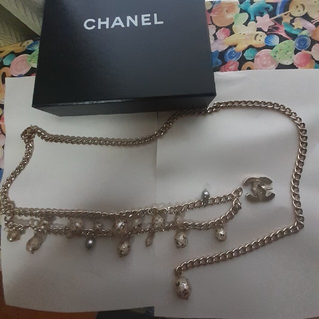 値下げ????CHANEL パールベルト | www.jarussi.com.br
