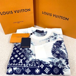 ルイヴィトン(LOUIS VUITTON)の国内正規品 新品未使用 XL ルイヴィトン モノグラム バンダナ クルーネック (ニット/セーター)