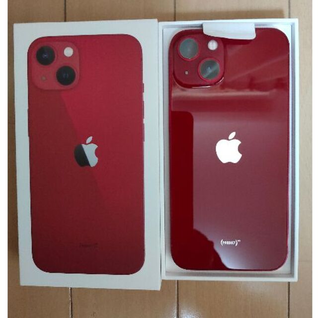 iPhone13 128gb simフリー（PRODUCT）RED