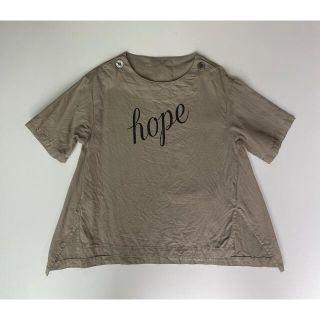 ミナペルホネン(mina perhonen)のGRIS hope BIG shirt S size(ブラウス)