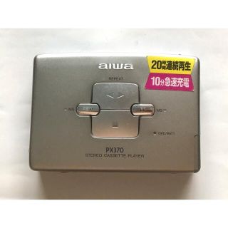 ソニー(SONY)のaiwa(アイワ)  ポータブルカセットプレーヤー　ジャンク(ポータブルプレーヤー)