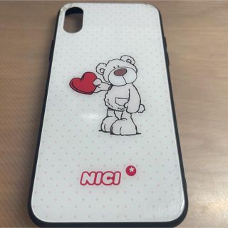 nici スマホケース iPhoneX クマ(iPhoneケース)