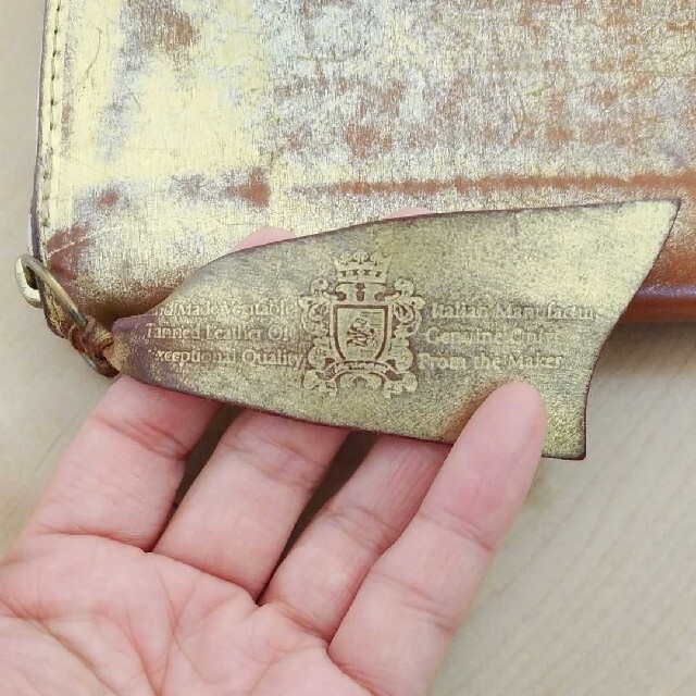 saranam(サラナン)のサラナン 金箔押し 長財布 レディースのファッション小物(財布)の商品写真