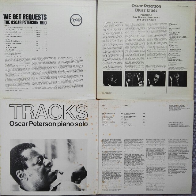オスカー・ピーターソン　LP レコード3 枚 エンタメ/ホビーのCD(ジャズ)の商品写真