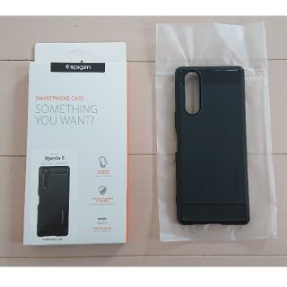 シュピゲン(Spigen)のSpigen Xperia 5 ケース SO-01M シュピゲン SOV41(Androidケース)