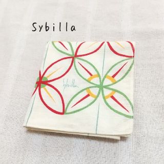 シビラ(Sybilla)のSybilla シビラ 大判ハンカチ 手ぬぐい 弁当包み 風呂敷 七宝風(ハンカチ)