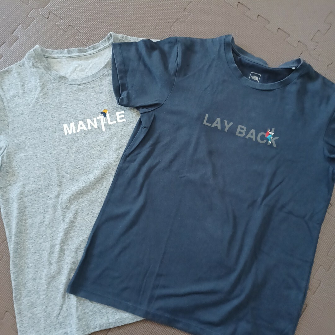 二枚セット　ノースフェイス　Tシャツ　メンズ　Lサイズ | フリマアプリ ラクマ