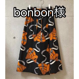 bonbon様　ラップ風ワイドパンツ＆エコバッグ(カジュアルパンツ)