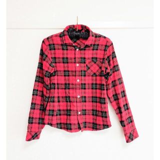 グローバルワーク(GLOBAL WORK)のGLOBAL WORK＊ネルシャツ＊チェック＊レディース＊L【着用品13】(シャツ/ブラウス(長袖/七分))