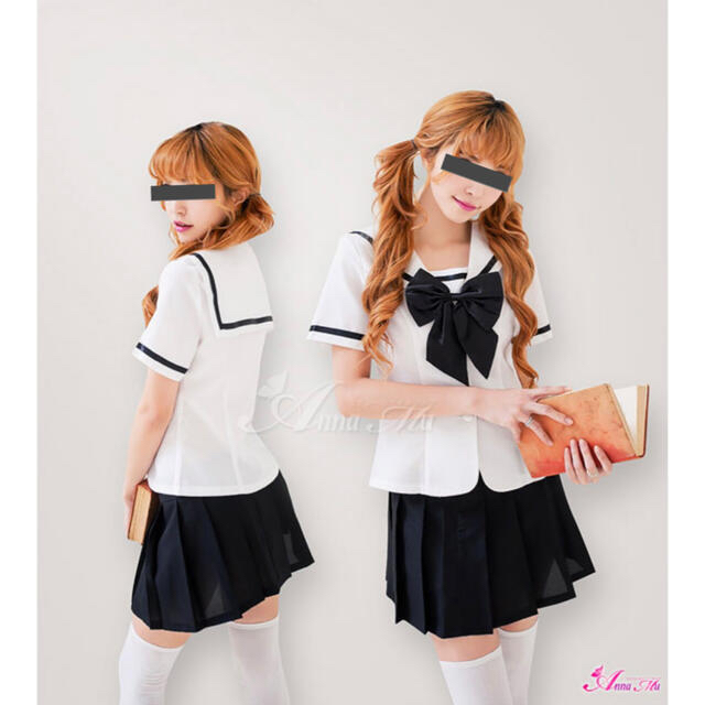 【専用】C31NP 女子高生 制服 ミニスカ 使用品 3点 レディースのトップス(Tシャツ(半袖/袖なし))の商品写真