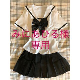 【専用】C31NP 女子高生 制服 ミニスカ 使用品 3点(Tシャツ(半袖/袖なし))