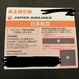 ジャル(ニホンコウクウ)(JAL(日本航空))のJAL 日本航空　株主優待　片道50%オフ(その他)