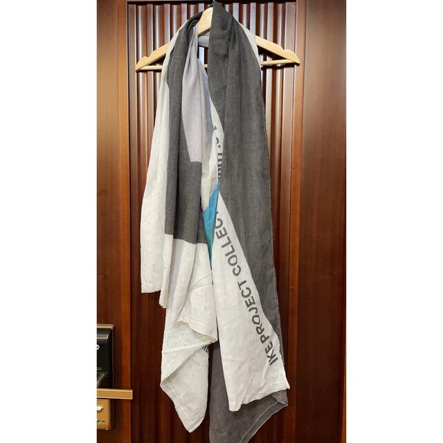 JULIUS(ユリウス)のSPYAIRIKE NILS x IKE GRAPHIC SLIT STOLE メンズのファッション小物(ストール)の商品写真