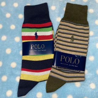 ポロラルフローレン(POLO RALPH LAUREN)の歌奈様専用　新品未使用🎶　RALPH LAUREN men'sソックス2足組(ソックス)