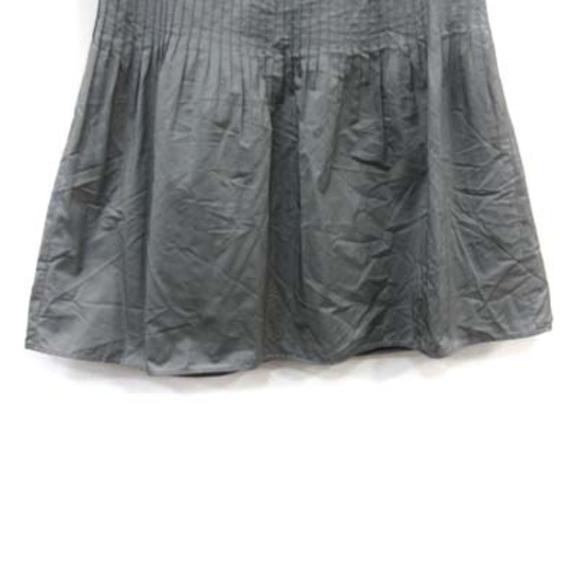 ICB(アイシービー)のアイシービー  フレアスカート ギャザー 6 緑 カーキ /YI レディースのスカート(ひざ丈スカート)の商品写真