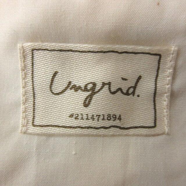 Ungrid(アングリッド)のアングリッド テーラードジャケット ストライプ 麻混 リネン混 背抜き 長袖 S メンズのジャケット/アウター(テーラードジャケット)の商品写真