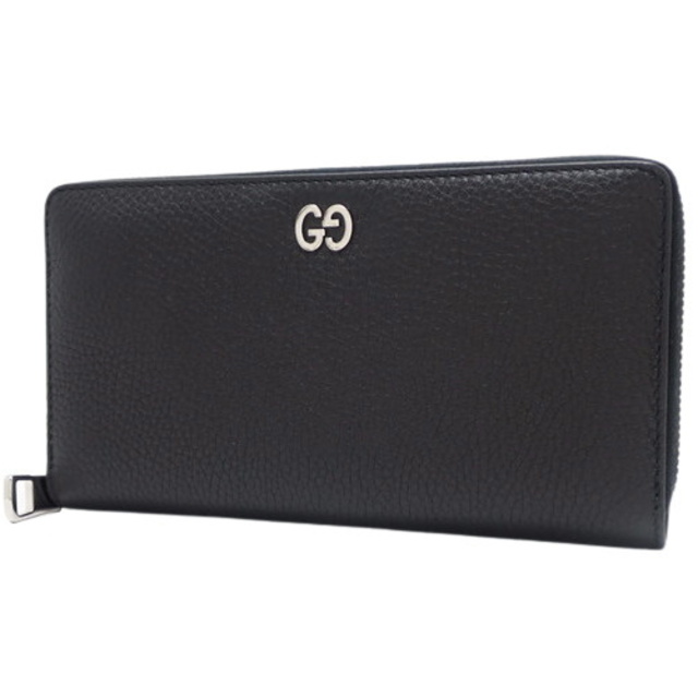 Gucci(グッチ)のグッチ ジップアラウンドウォレット カーフ ブラック黒 40802025512 メンズのファッション小物(長財布)の商品写真