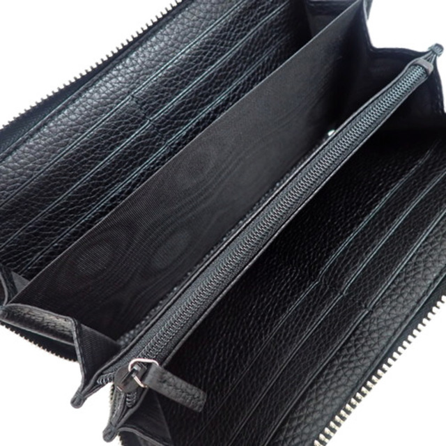 Gucci(グッチ)のグッチ ジップアラウンドウォレット カーフ ブラック黒 40802025512 メンズのファッション小物(長財布)の商品写真