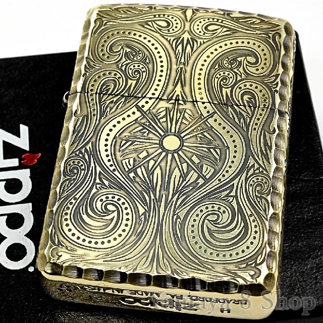 超歓迎 ZIPPO アーマー アラベスク ラグジュアリー 5面 アンティーク