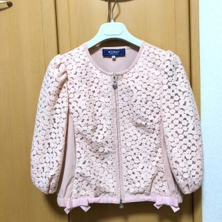 エムズグレイシー(M'S GRACY)の期間限定エムズグレイシー  36 花刺繍　ブルゾン(ブルゾン)