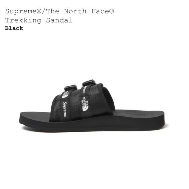 Supreme(シュプリーム)の★supreme the north face sandal US9 27.0 メンズの靴/シューズ(サンダル)の商品写真