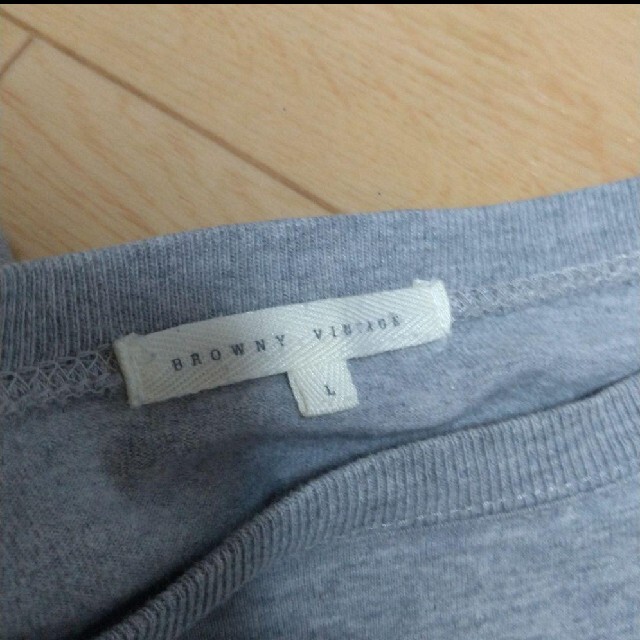 カレッジロゴTシャツ 長袖 ロングTシャツ ロンT メンズのトップス(Tシャツ/カットソー(七分/長袖))の商品写真