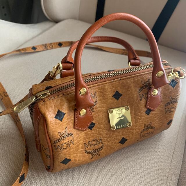 MCM⭐︎レア⭐︎ミニボストンバッグ⭐︎ヴィンテージショルダーバッグ