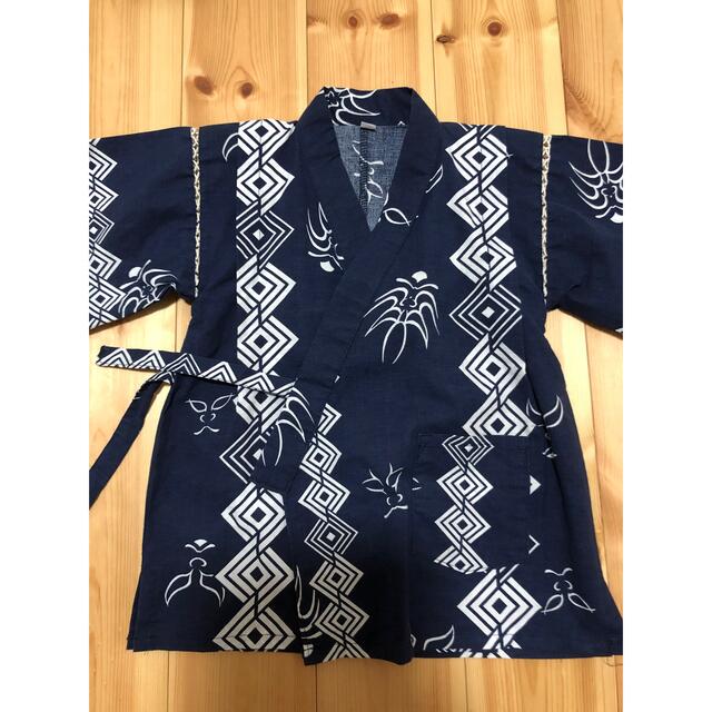 甚平　110㎝ キッズ/ベビー/マタニティのキッズ服男の子用(90cm~)(甚平/浴衣)の商品写真