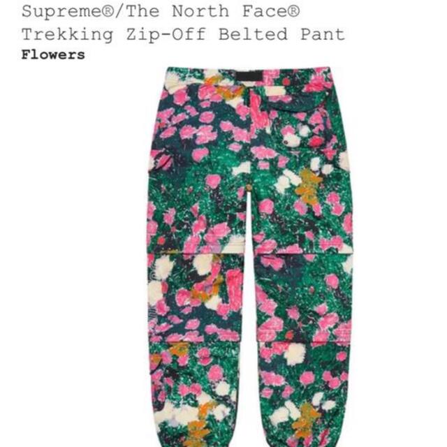 メンズSupreme The North Face Pant Flowers L