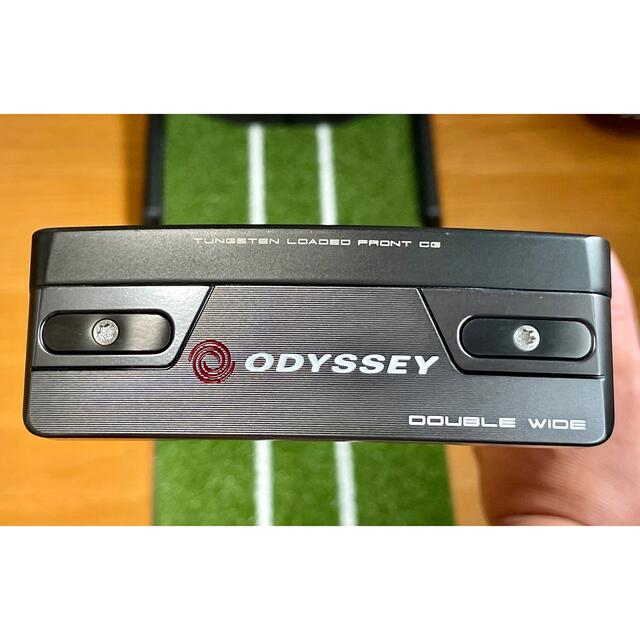 ーあります Callaway - オデッセイ パター トライホット5K ダブル キャンペーン特価 トライホット5K パター オデッセイ ダブルワイド コース未使用 34インチ クラブ