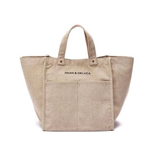 ディーンアンドデルーカ(DEAN & DELUCA)のDEAN&DELUCA リネンマーケットトートバッグ　S(トートバッグ)