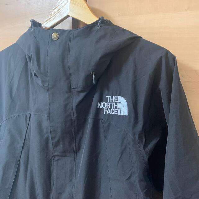 THE NORTH FACE(ザノースフェイス)の【購入者決定】ノースフェイス　マウンテンジャケット　黒　Lサイズ メンズのジャケット/アウター(マウンテンパーカー)の商品写真