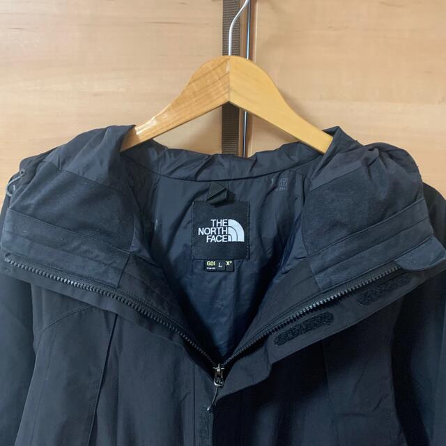 THE NORTH FACE(ザノースフェイス)の【購入者決定】ノースフェイス　マウンテンジャケット　黒　Lサイズ メンズのジャケット/アウター(マウンテンパーカー)の商品写真