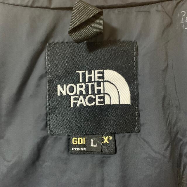 THE NORTH FACE(ザノースフェイス)の【購入者決定】ノースフェイス　マウンテンジャケット　黒　Lサイズ メンズのジャケット/アウター(マウンテンパーカー)の商品写真