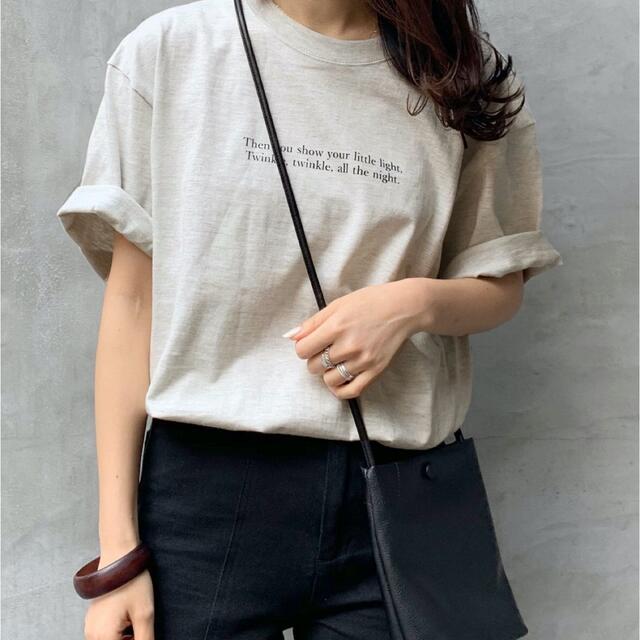 【新品】 Lian オーバーサイズ　フォトプリント　Tシャツ レディースのトップス(Tシャツ(半袖/袖なし))の商品写真