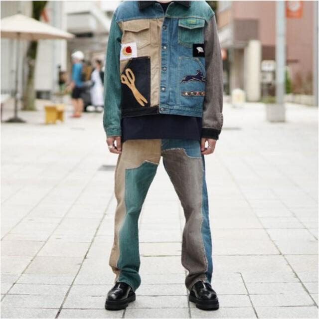 KHOKI コッキY denim pants デニム ジーパン パンツ - デニム/ジーンズ