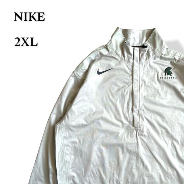NIKE(ナイキ)のNIKE ナイロンジャケット　ゴルフウェア　ナイキ　2XLサイズ　グレー メンズのジャケット/アウター(ナイロンジャケット)の商品写真