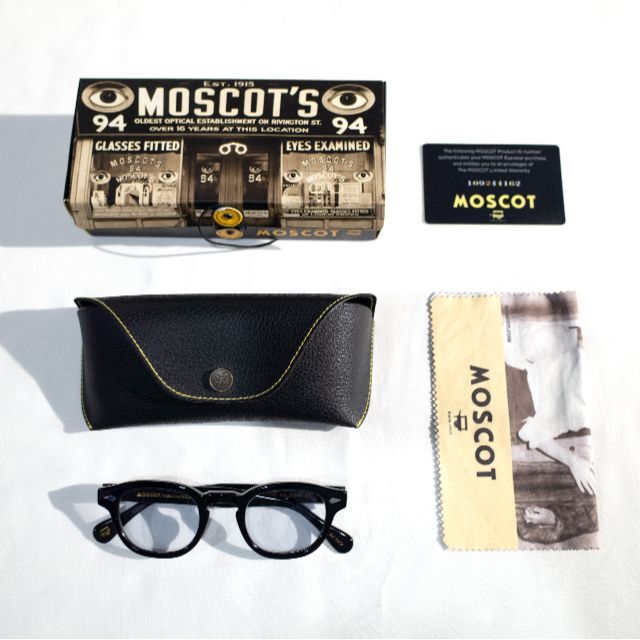 MOSCOT LEMTOSH モスコット レムトッシュ サイズ 44 BLACKの通販 MOSCOT LEMTOSH モスコット レムトッシュ サイズ 44 BLACKの通販