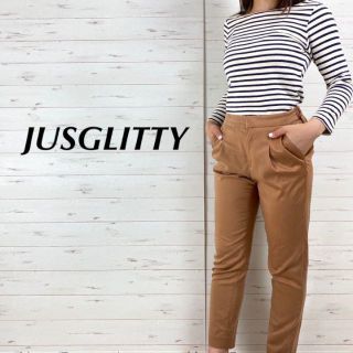 ジャスグリッティー(JUSGLITTY)のJUSGLITTY ジャスグリッティー テーパードパンツ カジュアルパンツ(カジュアルパンツ)