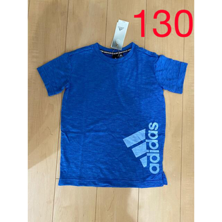 アディダス(adidas)のadidas 半袖シャツ　ロイヤルブルー　130(Tシャツ/カットソー)
