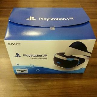 プレイステーションヴィーアール(PlayStation VR)のplaystation VR（PSVR）本体 CUHJ-16001 カメラ同梱版(家庭用ゲーム機本体)