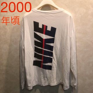 ナイキ(NIKE)のNIKE ナイキ ロング Tシャツ  Ｌ　2000年頃(Tシャツ/カットソー(七分/長袖))